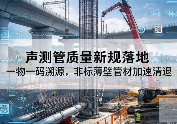 邵东声测管质量新规落地，一物一码溯源，非标薄壁管材加速清退