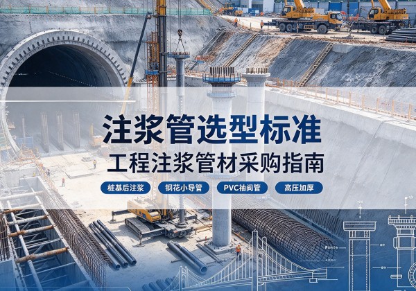 邵东注浆管选型标准